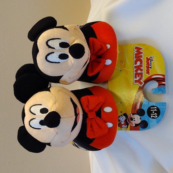 Disney Other - Disney Junior Mickey Mouse Slippers NWT